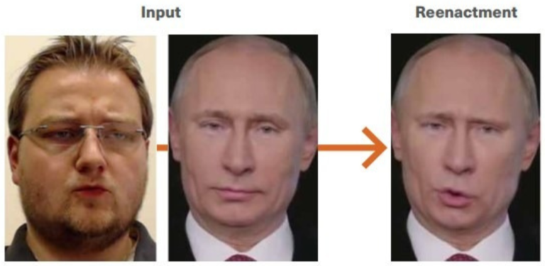 Example of creating a deepfake and how you can get your facial expression to line up with the fake design.
