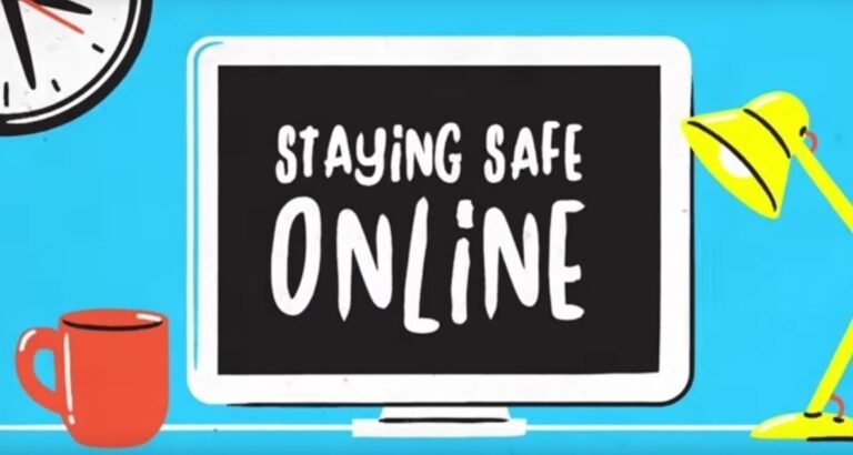 Staying safe online image