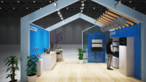 Here is our stand at Grand Designs live